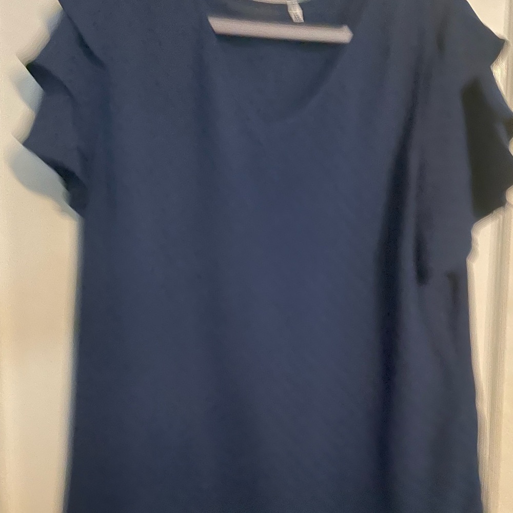 Navy Blue Women's Blouse
